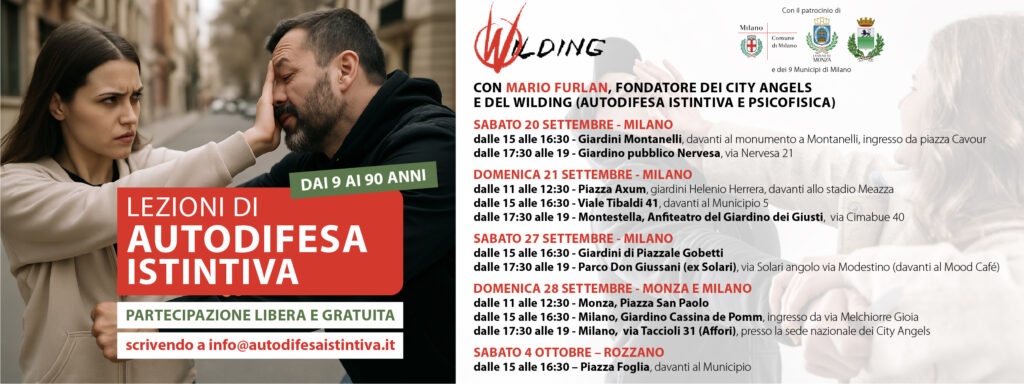 Lezioni gratuite di autodifesa personale a Milano