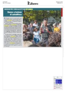 Lezioni di autodifesa per donne a Milano con i City Angels di Mario Furlan